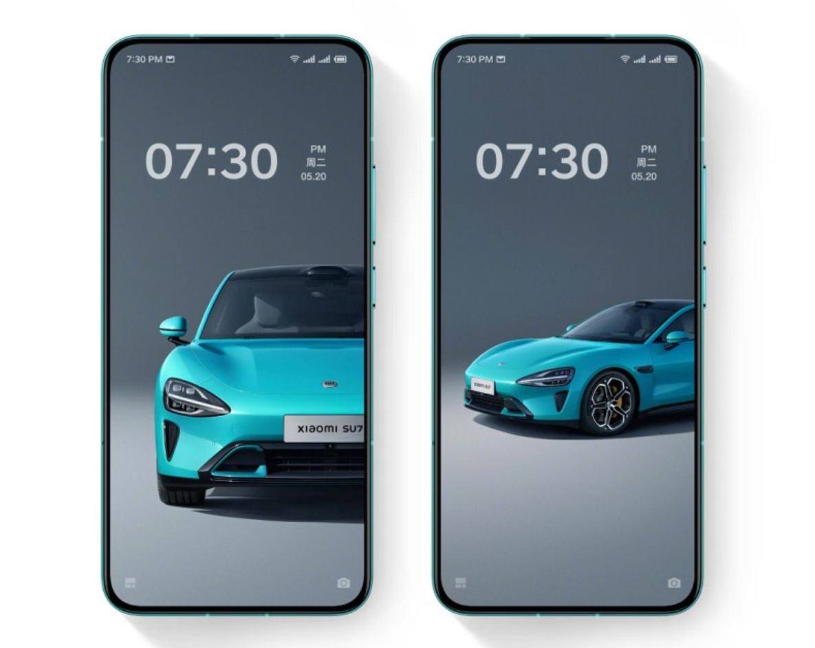 【壁纸】小米汽车 Xiaomi SU7 实拍壁纸 | 艾自由网 | ifree6.cn