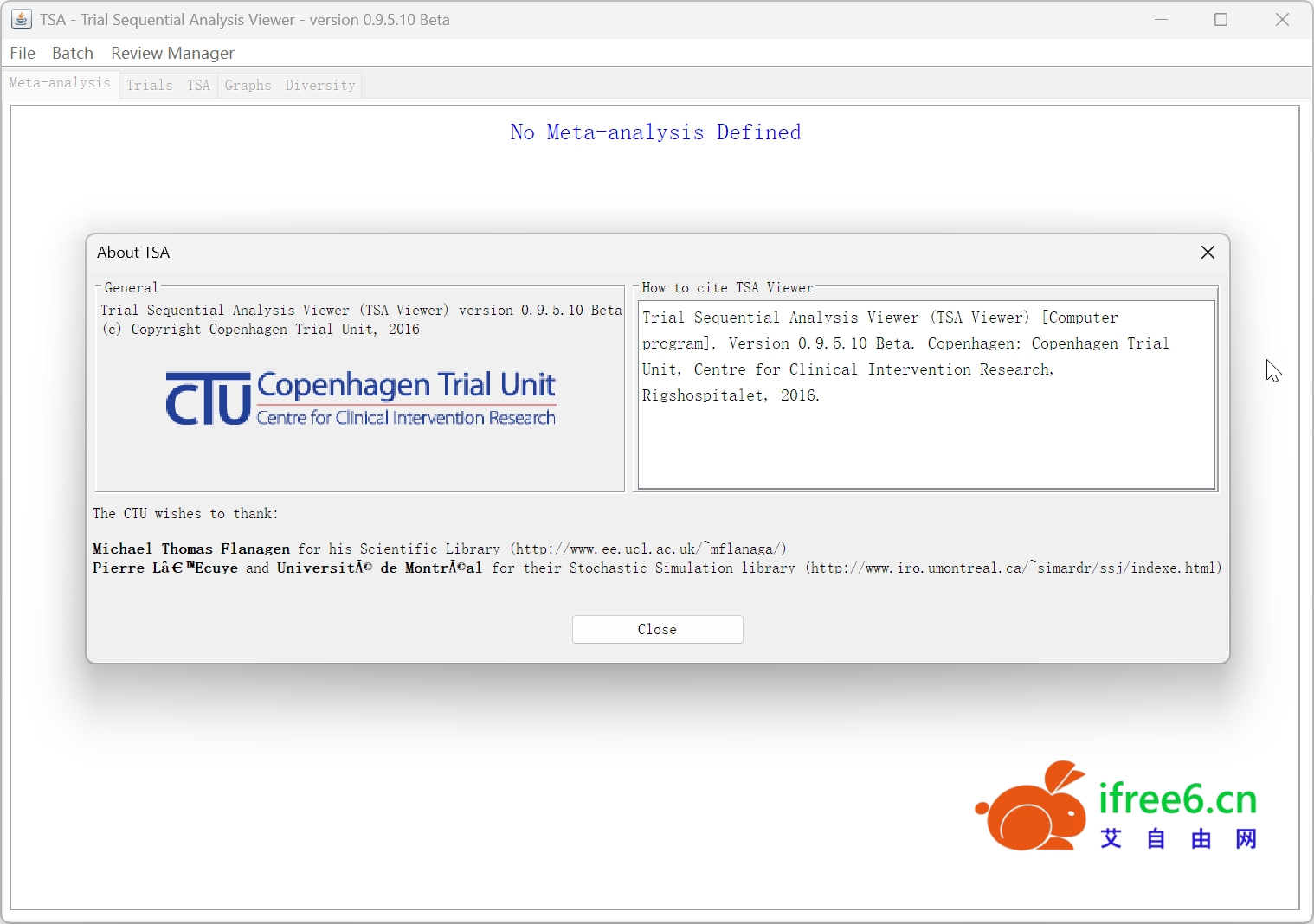 【电脑软件】TSA试验序贯分析软件 | 艾自由网 | ifree6.cn